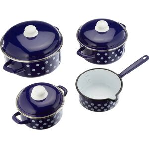 GWE Blau 7-Teilig Induktions-Kochgeschirr-Set GWE Blau 7-Teilig Induktions-Kochgeschirr-Set