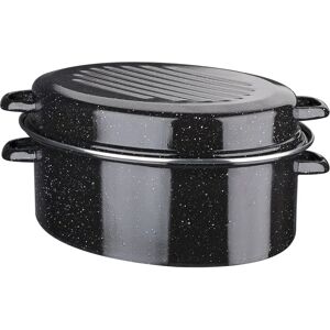 Cocotte GSW 32cm - Hierro esmaltado, negro Cocotte GSW 32cm - Hierro esmaltado, negro