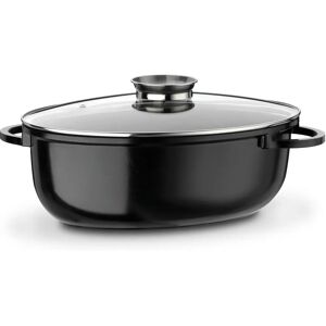 GSW Model 410588 Aluminium Induction Roaster - 10L - Black GSW Model 410588 Aluminium Induction Roaster - 10L - Black