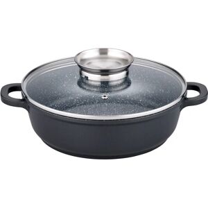 Poêle GSW Gourmet Granit Ø 24 cm + Hauteur 7,0 cm, noir - Poêle - Publicité Poêle GSW Gourmet Granit Ø 24 cm + Hauteur 7,0 cm, noir - Poêle - Publicité