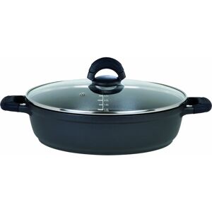 GSW SilcoGuss noir Gryta - Gjutjärn av aluminium, 2,7L, 24cm, induktion kompatibel GSW SilcoGuss noir Gryta - Gjutjärn av aluminium, 2,7L, 24cm, induktion kompatibel