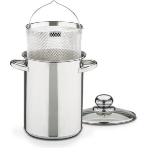 GSW Stainless Steel Asparagus Pot - 16cm - Induction Suitable GSW Stainless Steel Asparagus Pot - 16cm - Induction Suitable