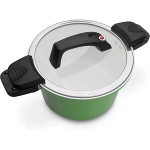 GSW Ceramica green Cooking Pot - Ceramic Non-Stick, 6L, Induction Ready GSW Ceramica green Cooking Pot - Ceramic Non-Stick, 6L, Induction Ready