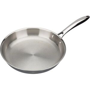 GSW 975346 Silver Tri-Ply 28cm Frying Pan - Induction Compatible GSW 975346 Silver Tri-Ply 28cm Frying Pan - Induction Compatible