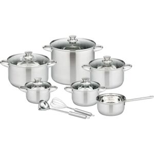 Ensemble de Casseroles GSW Rigo en Acier Inoxydable pour Induction - Publicité Ensemble de Casseroles GSW Rigo en Acier Inoxydable pour Induction - Publicité