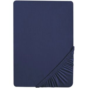 Biberna Marine Jersey Spannbetttuch - 90-100x200 cm - Beddengoed Biberna Marine Jersey Spannbetttuch - 90-100x200 cm - Beddengoed