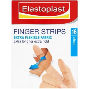 Elastoplast Finger Strips - Extra longs, flexibles, résistants à l'eau - Secours d'urgence - Publicité Elastoplast Finger Strips - Extra longs, flexibles, résistants à l'eau - Secours d'urgence - Publicité