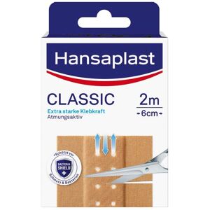 Bandage Adhésif Classique Hansaplast 2m x 6cm - Soins des blessures - Publicité Bandage Adhésif Classique Hansaplast 2m x 6cm - Soins des blessures - Publicité
