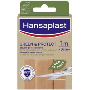 Hansaplast Verde & Protegge Cerotti 10 x 6 cm - Pronto Soccorso Hansaplast Verde & Protegge Cerotti 10 x 6 cm - Pronto Soccorso