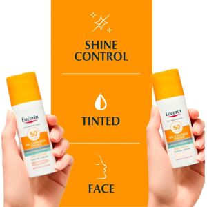 Eucerin Sun Oil Control Tinted Cream SPF50+ (50 ml) - Light Eucerin Sun Oil Control Tinted Cream SPF50+ (50 ml) - Light