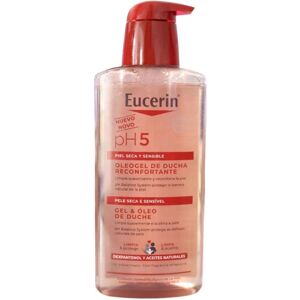 Eucerin pH5 Shower Gel and Oil - Dry Sensitive Skin - Shower Gel and Oil Eucerin pH5 Shower Gel and Oil - Dry Sensitive Skin - Shower Gel and Oil