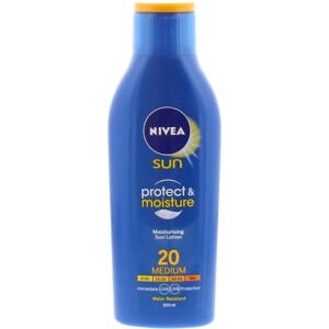 NIVEA Body Cream & Lotion - Sun Protect & Moisture SPF 20 NIVEA Body Cream & Lotion - Sun Protect & Moisture SPF 20