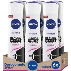 NIVEA Black & White Invisible Spray - Desodorante NIVEA Black & White Invisible Spray - Desodorante