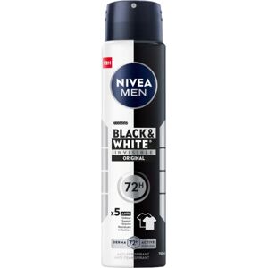 Nivea Men Black&White Invisible Original Antiperspirant Spray - Αντιιδρωτικό σε spray Nivea Men Black&White Invisible Original Antiperspirant Spray - Αντιιδρωτικό σε spray