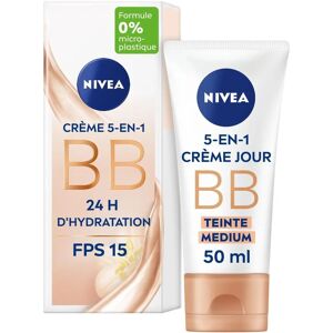 Nivea 50ml Crème BB Hydratation Jojoba SPF15 - Crème BB 6-en-1 - Publicité Nivea 50ml Crème BB Hydratation Jojoba SPF15 - Crème BB 6-en-1 - Publicité