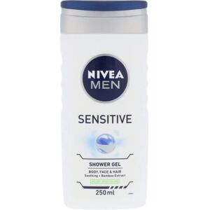 Nivea Men Sensitive Shower Gel - 250ml - Cleanses & Refreshes Nivea Men Sensitive Shower Gel - 250ml - Cleanses & Refreshes