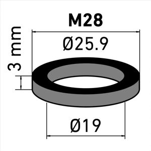 Neoperl Gummidichtung M28 - Sanitär Zubehör Neoperl Gummidichtung M28 - Sanitär Zubehör