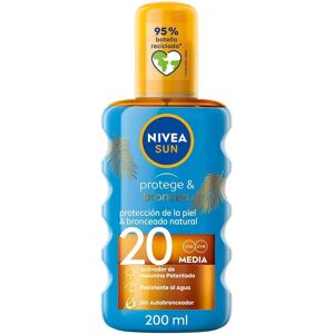 Nivea Sun Protect And Bronze Tan Activating Oil SPF20 - Sun Oil Nivea Sun Protect And Bronze Tan Activating Oil SPF20 - Sun Oil