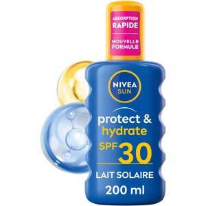 NIVEA Spray Protecteur & Hydrat SPF30 200 ml - Spray Solaire Protecteur - Publicité NIVEA Spray Protecteur & Hydrat SPF30 200 ml - Spray Solaire Protecteur - Publicité