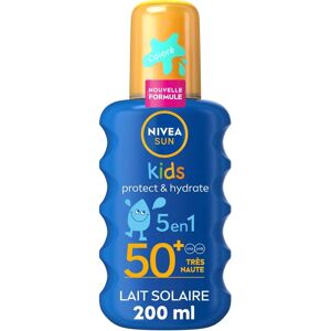 Nivea Kids SPF 50+ Bunte Sonnenspray - Sonnenschutz Nivea Kids SPF 50+ Bunte Sonnenspray - Sonnenschutz