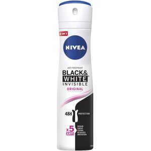Deodorante spray Nivea Black & White Invisible Original 150 ml Deodorante spray Nivea Black & White Invisible Original 150 ml