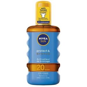 NIVEA - Sun Protect & Bronze SPF20 - 200 ml - Huile solaire - Publicité NIVEA - Sun Protect & Bronze SPF20 - 200 ml - Huile solaire - Publicité