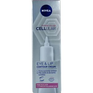 NIVEA Cellular Expert Filler Anti-Age Augencreme - Hyaluronsäure, Kreatin NIVEA Cellular Expert Filler Anti-Age Augencreme - Hyaluronsäure, Kreatin