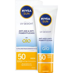Nivea Sun SPF 50 Anti-Age Gesichtssonnencreme - Schutz Nivea Sun SPF 50 Anti-Age Gesichtssonnencreme - Schutz