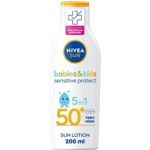 Nivea Sun Kids SPF 50+ Sun Lotion - Sun Protection for Children Nivea Sun Kids SPF 50+ Sun Lotion - Sun Protection for Children