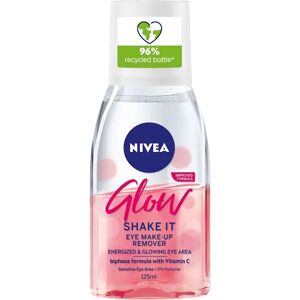 NIVEA 125ml Glow Eye Make-Up Remover -silmämeikinpuhdistusaine NIVEA 125ml Glow Eye Make-Up Remover -silmämeikinpuhdistusaine