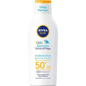 NIVEA 85856 Crema solare SPF 50+ per bambini - Latte solare NIVEA 85856 Crema solare SPF 50+ per bambini - Latte solare