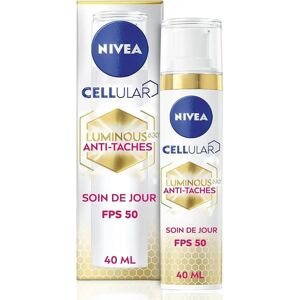 Nivea Cellular Luminous630 Creme Facial Dia SPF50 - Frasco com Bomba 40ml Nivea Cellular Luminous630 Creme Facial Dia SPF50 - Frasco com Bomba 40ml