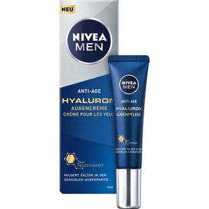 Nivea Men Anti-Age Hyaluron Crème Contour des Yeux (15ml) - Publicité Nivea Men Anti-Age Hyaluron Crème Contour des Yeux (15ml) - Publicité