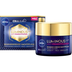 Nivea Luminous 630 Crème de Nuit Anti-Pigmentation (50ml) - Publicité Nivea Luminous 630 Crème de Nuit Anti-Pigmentation (50ml) - Publicité