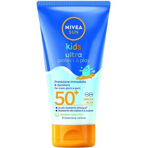 Nivea Sun Kids SPF50+ Crema Solare Ultra Protect & Play Impermeabile Nivea Sun Kids SPF50+ Crema Solare Ultra Protect & Play Impermeabile