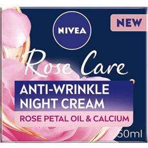 NIVEA Rose Care Night Cream - Anti-Wrinkle - 50ml NIVEA Rose Care Night Cream - Anti-Wrinkle - 50ml