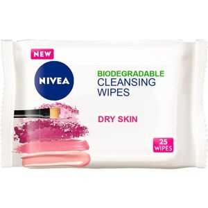 NIVEA - 3 in 1 Caring Facial Cleansing Wipes - Dry Skin - Cleansing Wipes NIVEA - 3 in 1 Caring Facial Cleansing Wipes - Dry Skin - Cleansing Wipes