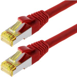 Câble réseau Helos 20m Cat6a S/FTP - Rouge - Publicité Câble réseau Helos 20m Cat6a S/FTP - Rouge - Publicité