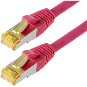 Cavo di rete Helos PIMF 10m Magenta Cat6a S/FTP Cavo di rete Helos PIMF 10m Magenta Cat6a S/FTP