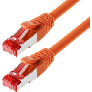 Câble réseau Cat6 S/FTP Orange 15m Herweck - Publicité Câble réseau Cat6 S/FTP Orange 15m Herweck - Publicité