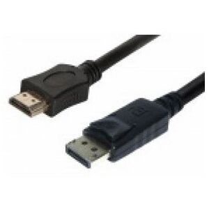 Adaptador de cable de video Helos 118881 - 10m - DisplayPort HDMI Negro Adaptador de cable de video Helos 118881 - 10m - DisplayPort HDMI Negro