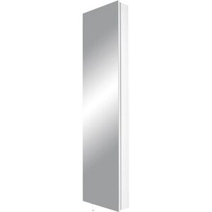 Germania 1189 Meuble à Chaussures - 50x195x14 cm, Blanc, Porte Miroir - Publicité Germania 1189 Meuble à Chaussures - 50x195x14 cm, Blanc, Porte Miroir - Publicité