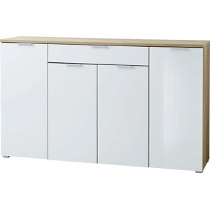 GERMANIA GW-Telde Dressoir in Wit & Eik - Opbergmeubel GERMANIA GW-Telde Dressoir in Wit & Eik - Opbergmeubel