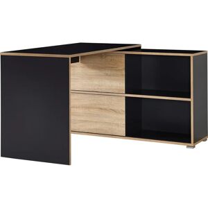 Bureau d'angle GERMANY Slide - Gris, 120x120x76 cm - Publicité Bureau d'angle GERMANY Slide - Gris, 120x120x76 cm - Publicité