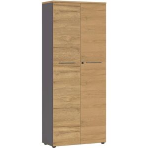 Armoire de rangement Germania GW-Agenda - 80x40x197cm, 2 pcs, Gris Armoire de rangement Germania GW-Agenda - 80x40x197cm, 2 pcs, Gris