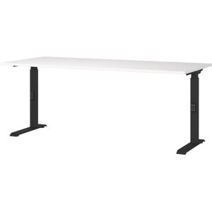 Germany Downey Höhenverstellbarer Schreibtisch - Schwarz/Weiß - 180x80cm Germany Downey Höhenverstellbarer Schreibtisch - Schwarz/Weiß - 180x80cm