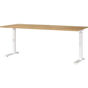 GERMANIA Downey Höhenverstellbarer Schreibtisch - 180x80cm Weiß GERMANIA Downey Höhenverstellbarer Schreibtisch - 180x80cm Weiß