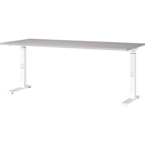 Germaia Downey Schreibtisch - Höhenverstellbar, 180x80 cm, Braun Germaia Downey Schreibtisch - Höhenverstellbar, 180x80 cm, Braun