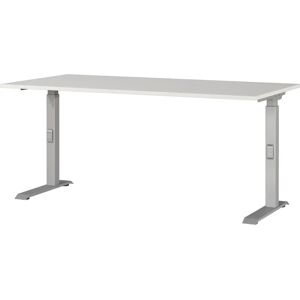 GERMANIA Agenda Schreibtisch - Höhenverstellbar, Silber, 160x80cm GERMANIA Agenda Schreibtisch - Höhenverstellbar, Silber, 160x80cm