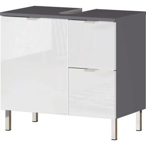 Germania GW-Mauresa Waschbeckenunterschrank - Weiß & Graphit Germania GW-Mauresa Waschbeckenunterschrank - Weiß & Graphit